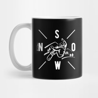 Snowboard. Feel the winter Mug